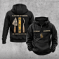 Blockmason Lifetime of Making Vintage Hoodie Black front and back