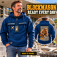 Blockmason Ready Every Day Portrait Vintage Hoodie Dark Blue listing hero