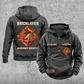 Bricklayer Masonry Society Vintage Hoodie Dark Gray front and back