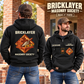 Bricklayer Masonry Society Vintage Hoodie Black listing hero