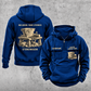 Stonemason Builders Yard Stories Vintage Hoodie Dark Blue front and back
