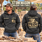 Stonemason Builders Yard Stories Vintage Hoodie Dark Gray listing hero