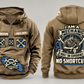 Mechanic Heritage Crest Vintage Hoodie in Kaki, complete front and back views with crossed-wrench and gear artwork, sample chest text CUSTOM NAME and SINCE 2000, and plain sleeves.