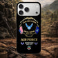 Air Force Command - Personalized US Veteran/ Soldier With Rank And Name Phone Case - 1776297602