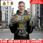 Personalized Netherlands Soldier/Veteran Camo with Name and Rank Hoodie Sweater All Over Printed - 1761350403
