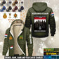 Personalized Netherlands Soldier/ Veteran With Name, Year And Rank Hoodie Zip Velvet Coat - 17636832