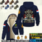 Personalized Netherlands Soldier/ Veteran With Name And Rank Hoodie Zip Velvet Coat - 17552160