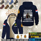 Personalized Netherlands Soldier/ Veteran With Name And Rank Hoodie Zip Velvet Coat - 17559936