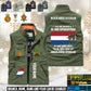 Personalized Netherlands Soldier/ Veteran With Name & Rank Sleeveless Jacket Multicolor - 17633376