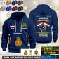 Personalized Netherlands Soldier/ Veteran With Name, Year And Rank Zip Hoodie Multicolor - 17563392