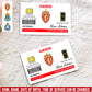 Personalized Norway Soldier/ Veteran With Rank, Name And Year Aluminum Wallet Card - 17671392