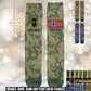 Personalized Norway Soldier/ Veteran With Name And Rank Socks - 17591904
