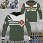 Personalized Norway Soldier/Veteran with Rank, Year And Name Hoodie All Over Printed - 17462304