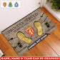 Personalized Norway Soldier/ Veteran Camo With Rank, Name and Year Doormat 3D Printed - 17747424