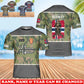 Personalized Norway Soldier/Veteran Camo with Rank, Name & Year T-Shirt All Over Printed - 17738784