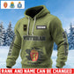 Personalized Norway Soldier/ Veteran With Rank And Name 3D Waffle Hoodie - 17694720