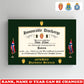 Personalized Norway Soldier/Veteran with Rank, Name & Year Canvas - 17739648