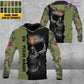 Personalized Norway Soldier/ Veteran Camo With Name And Rank Hoodie 3D Printed - 2601240001