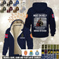 Personalized Norway Soldier/ Veteran With Name And Rank Hoodie Zip Velvet Coat - 17559936