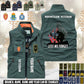 Personalized Norway Soldier/ Veteran With Name & Rank Sleeveless Jacket Multicolor - 17632512