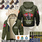 Personalized Norway Soldier/ Veteran With Name, Year And Rank Hoodie Zip Velvet Coat - 17564256