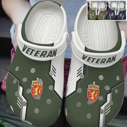 Norway Soldier/Veteran Clogs All Over Printed - 17407008