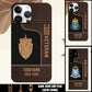Personalized Norway Soldier/Veterans With Rank, Year And Name Phone Case Printed - 17394048