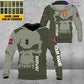 Personalized Norway Soldier/ Veteran Camo With Name And Rank Hoodie 3D Printed - 17080416