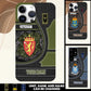 Personalized Norway Soldier/Veterans With Rank And Name Phone Case Printed - 17404416
