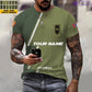 Personalized Norway Soldier/Veteran with Name and Rank T-shirt All Over Printed - 17161632