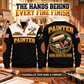 Personalized Painter Hands Behind the Finish Sports Sweatshirt — dedicated listing hero