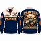 Personalized Painter Coloring Main Street Sports Sweatshirt — Navy variant