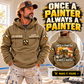 Personalized Painter Once and Always Vintage Hoodie — dedicated listing hero