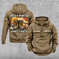 Personalized Painter Once and Always Vintage Hoodie — Kaki variant