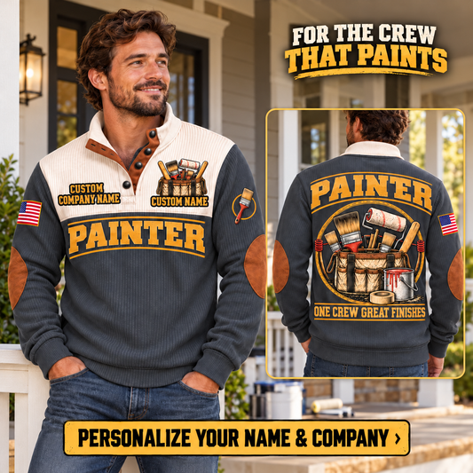 Personalized Painter Painting Crew Sports Sweatshirt — dedicated listing hero