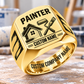 Painter Twin Icons Signet Ring — Gold variant