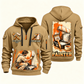 Personalized Painter Painting Tools Quarter Zip Hoodie — Khaki variant