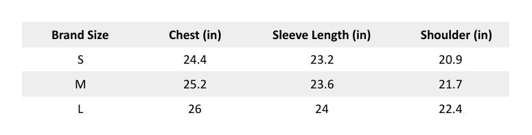 Personalized Painter Bathrobe – Diamond Emblems — source size chart