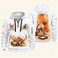 Personalized Painter Painting Craft Quarter Zip Hoodie — White variant