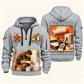 Personalized Painter Once and Always Quarter Zip Hoodie — Light Grey variant