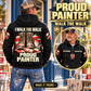 Personalized Painter Proud Walk Vintage Hoodie — dedicated listing hero