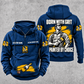 Personalized Painter By Choice Vintage Hoodie — Dark Blue variant
