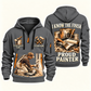 Personalized Painter Proud Craftsperson Quarter Zip Hoodie — Gray variant