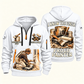 Personalized Painter Proud Craftsperson Quarter Zip Hoodie — White variant
