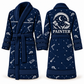 Personalized Painter Bathrobe – Night Shift — Blue variant