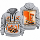 Personalized Painter Lifelong Craft Quarter Zip Hoodie — Light Grey variant