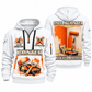 Personalized Painter Lifelong Craft Quarter Zip Hoodie — White variant