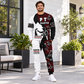 Personalized Painter Contrast Silhouette Sweater + Jogger Combo — dedicated listing hero