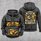 Personalized Painter Heritage Crest Vintage Hoodie — Dark Gray variant