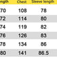 Personalized Painter Skills and Pride Vintage Hoodie — source size chart